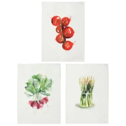 Fabrique de Styles 3 torchons marche s en coton* Torchons, Tabliers Et Maniques