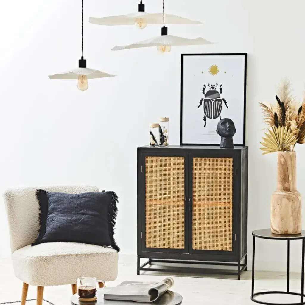 Fabrique de Styles Abat-jour blanc beige d60cm - Louise* Suspensions