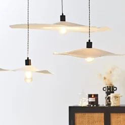 Fabrique de Styles Abat-jour blanc beige d60cm - Louise* Suspensions