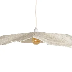 Fabrique de Styles Abat-jour pour suspension blanc non électrifié d78cm - Louisette* Suspensions