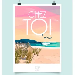 Fabrique de Styles Affiche chez toi 42x59.4cm* Cadres Déco Et Affiches