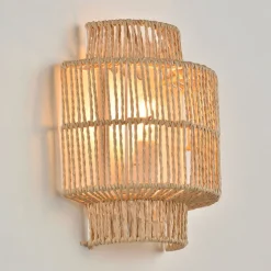 Fabrique de Styles Applique en corde tressée h23cm - Cancun* Appliques