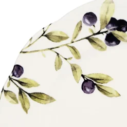 Fabrique de Styles Assiette à dessert en faïence blanche d20.3cm - Meredith* Assiettes