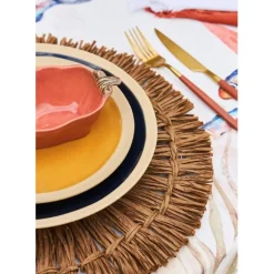 Fabrique de Styles Assiette à dessert en grès d21.5cm - Jade* Assiettes