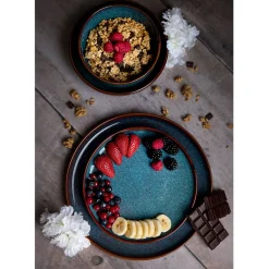 Fabrique de Styles Assiette à dessert en grès d20cm - Volga* Assiettes