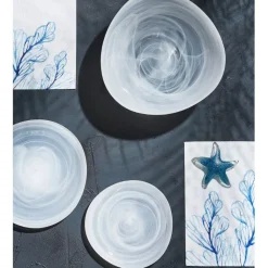 Fabrique de Styles Assiette à dessert en verre d20.5cm - arales* Assiettes