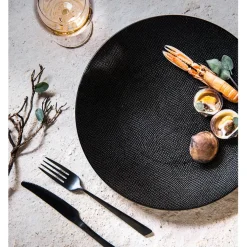 Fabrique de Styles Assiette calotte en grès d19cm - vesuvio* Assiettes