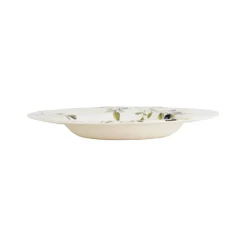 Fabrique de Styles Assiette creuse en faïence blanche d22.9cm - Meredith* Assiettes