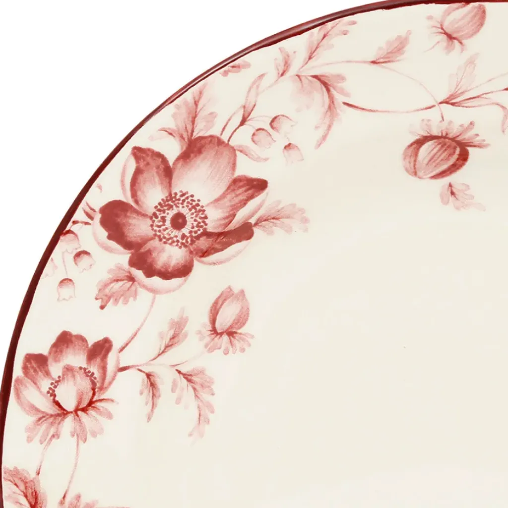 Fabrique de Styles Assiette creuse en faïence d23cm - Margaux* Assiettes