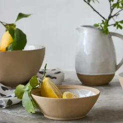 Fabrique de Styles Assiette creuse en grès d18cm - Jade* Assiettes