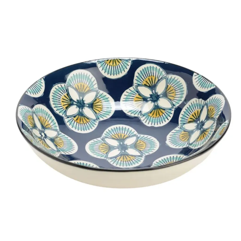 Fabrique de Styles Assiette creuse en grès d19cm - imany* Assiettes