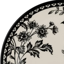 Fabrique de Styles Assiette de dessert en faïence noir d20cm - Lison* Assiettes