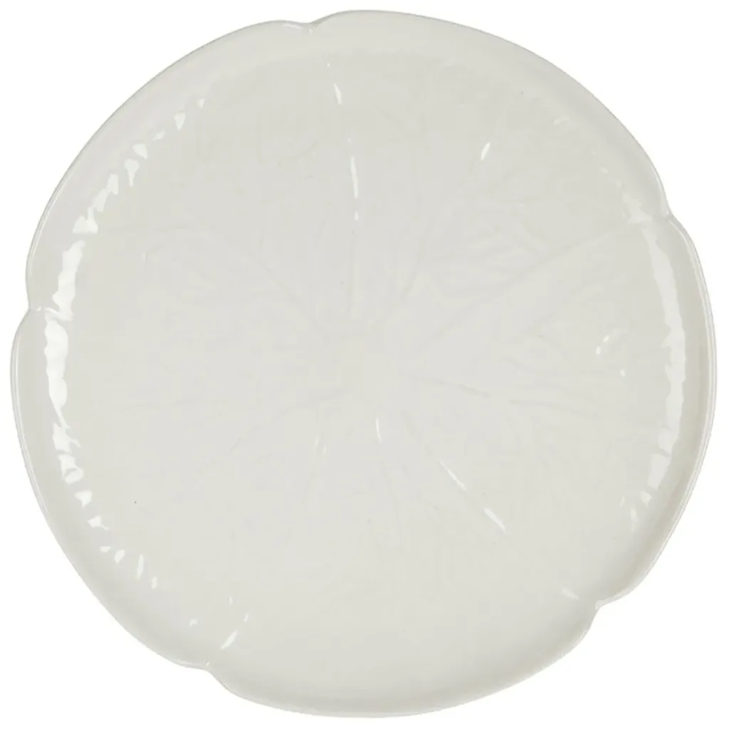 Fabrique de Styles Assiette plate chou en grès d27cm* Assiettes