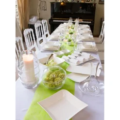 Fabrique de Styles Assiette plate 25.5x25.5cm melody* Assiettes