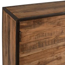 Fabrique de Styles Bahut en acacia et fer noir l150cm - Factory* Buffets Et Vitrines