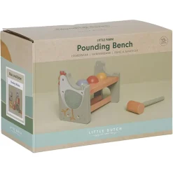 Fabrique de Styles Banc à marteler en bois - Little Farm*Enfant Jouets