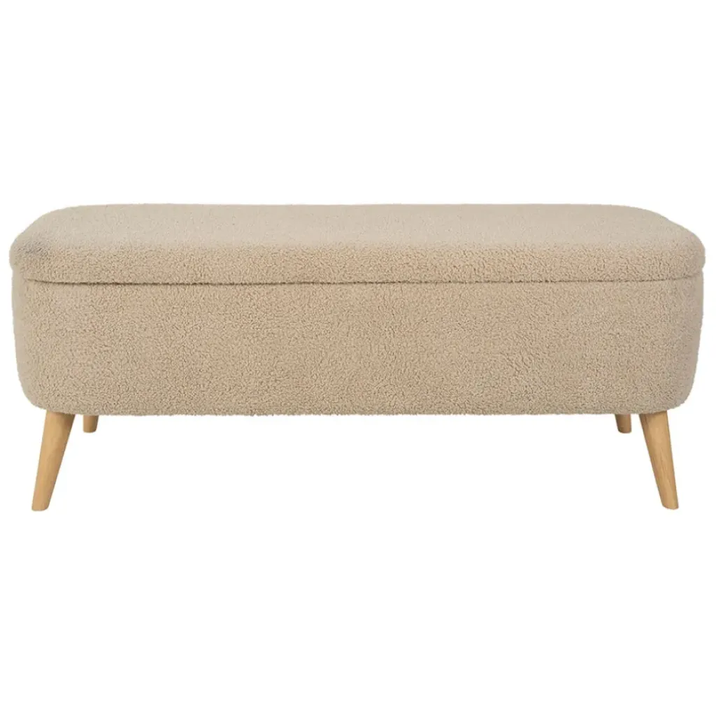Fabrique de Styles Banc coffre en bouclette - Claudine* Bancs Et Banquettes