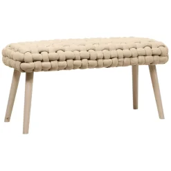 Fabrique de Styles Banc en tissu et pin - Element* Bancs Et Banquettes