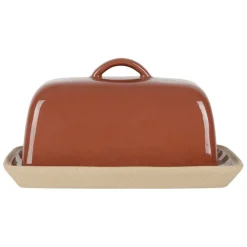 Fabrique de Styles Beurrier en grès - Jade* Accessoires De Table