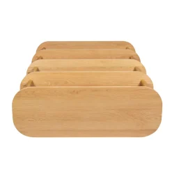 Fabrique de Styles Bibliothèque siro en chêne 110x40xh170cm* Bibliothèques Et Étagères