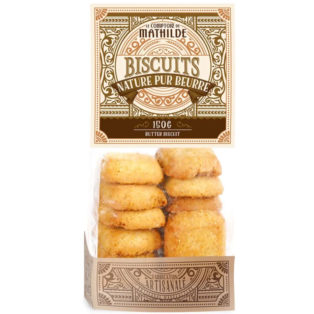 Fabrique de Styles Biscuits pur beurre nature - 150gr* Chocolats Et Confiseries