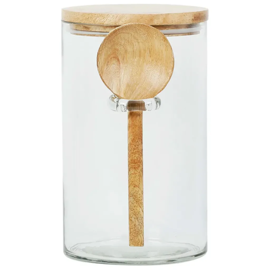 Fabrique de Styles Bocal avec cuillere et couvercle de chez gaston 1.8l* Pots Et Bocaux