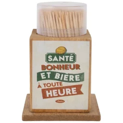 Fabrique de Styles Boite pics apéro en bambou et pin - Copains d'Abord* Petits Rangements