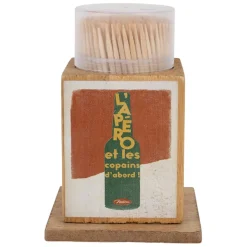 Fabrique de Styles Boite pics apéro en bambou et pin - Copains d'Abord* Petits Rangements