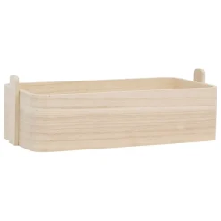 Fabrique de Styles Boite rectangulaire en paulownia l - anordi* Boîtes