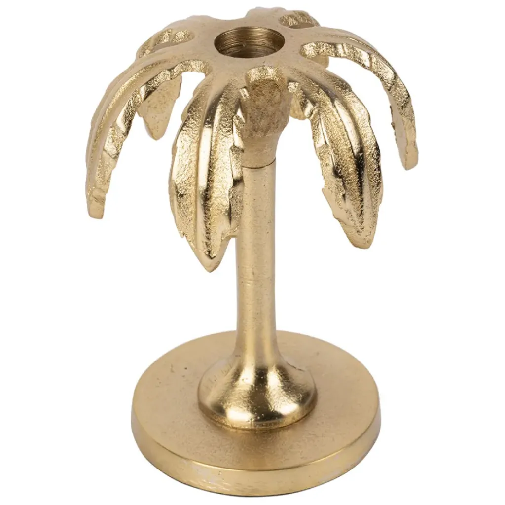 Fabrique de Styles Bougeoir en aluminium d10xh15cm - Tropic Étoile* Photophores, Bougeoirs Et Lanternes