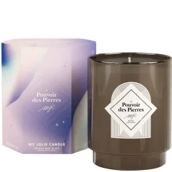 Fabrique de Styles Bougie Bijou Bracelet Or pierre Amazonite lavande boisé 50h* Bougies Parfumées