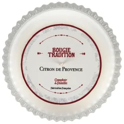 Fabrique de Styles Bougie en verre parfumée citron - Tradition* Bougies Parfumées
