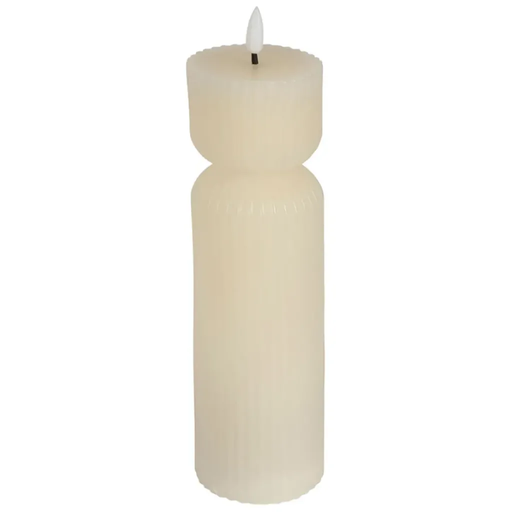 Fabrique de Styles Bougie led pilier h24.5cm* Déco Lumineuse