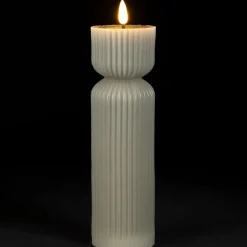 Fabrique de Styles Bougie led pilier h24.5cm* Déco Lumineuse