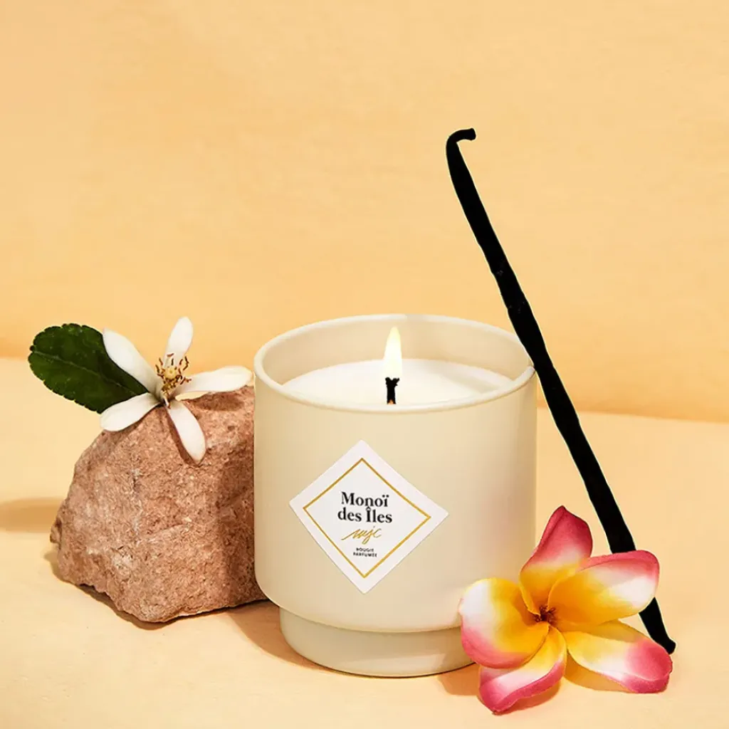 Fabrique de Styles Bougie parfumée Monoï des îles 45h* Bougies Parfumées