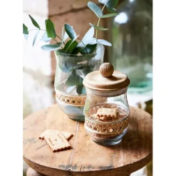 Fabrique de Styles Bout de canapé rond en bois recyclé d34cm - Campagne* Bouts De Canapé Et Tables D'appoint