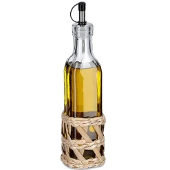 Fabrique de Styles Bouteille en verre huile/vinaigre 27cl - boho* Ustensibles De Cuisine