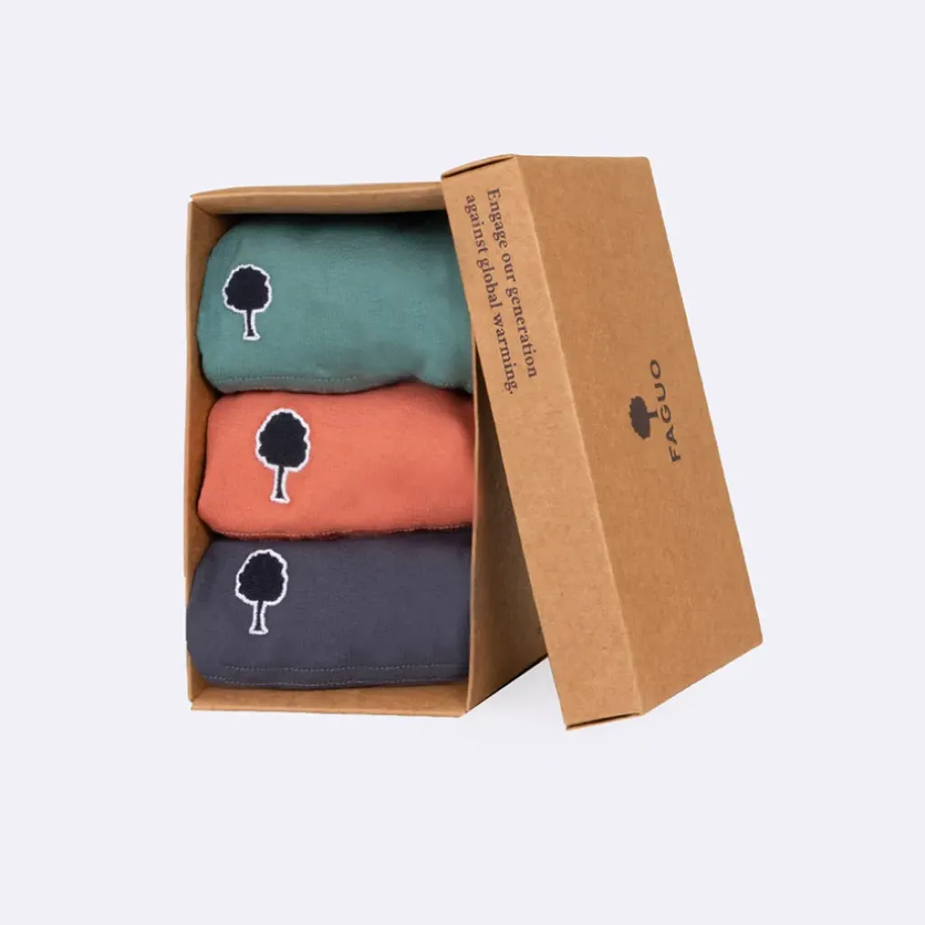 Fabrique de Styles Boxer x3 bleu marine, rose et vert M* Accessoires Mode