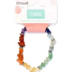 Fabrique de Styles Bracelet 7 chakras mix chips* Bijoux Fantaisie