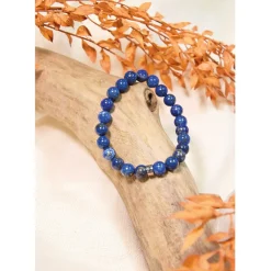 Fabrique de Styles Bracelet lapis lazuli perles rondes 8mm* Bijoux Fantaisie