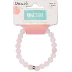 Fabrique de Styles Bracelet quartz perles rondes 8mm* Bijoux Fantaisie