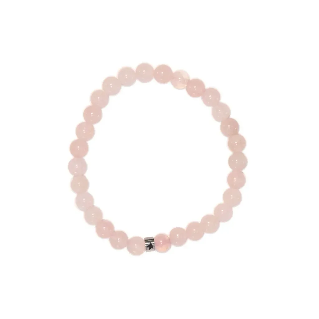 Fabrique de Styles Bracelet quartz perles rondes 6mm* Bijoux Fantaisie