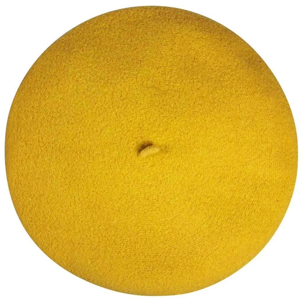 Fabrique de Styles Béret Curcuma Laulhère 100% laine de Merinos - Taille unique* Accessoires Mode
