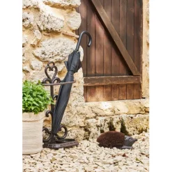 Fabrique de Styles Brosse à chaussures hérisson en fonte* Entretien Des Chaussures