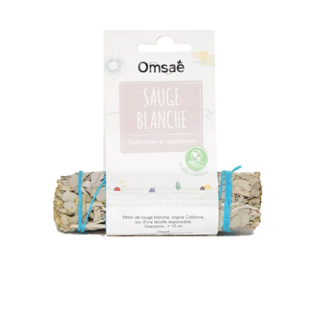 Fabrique de Styles Bâton de sauge blanche 10cm* Méditation Et Yoga