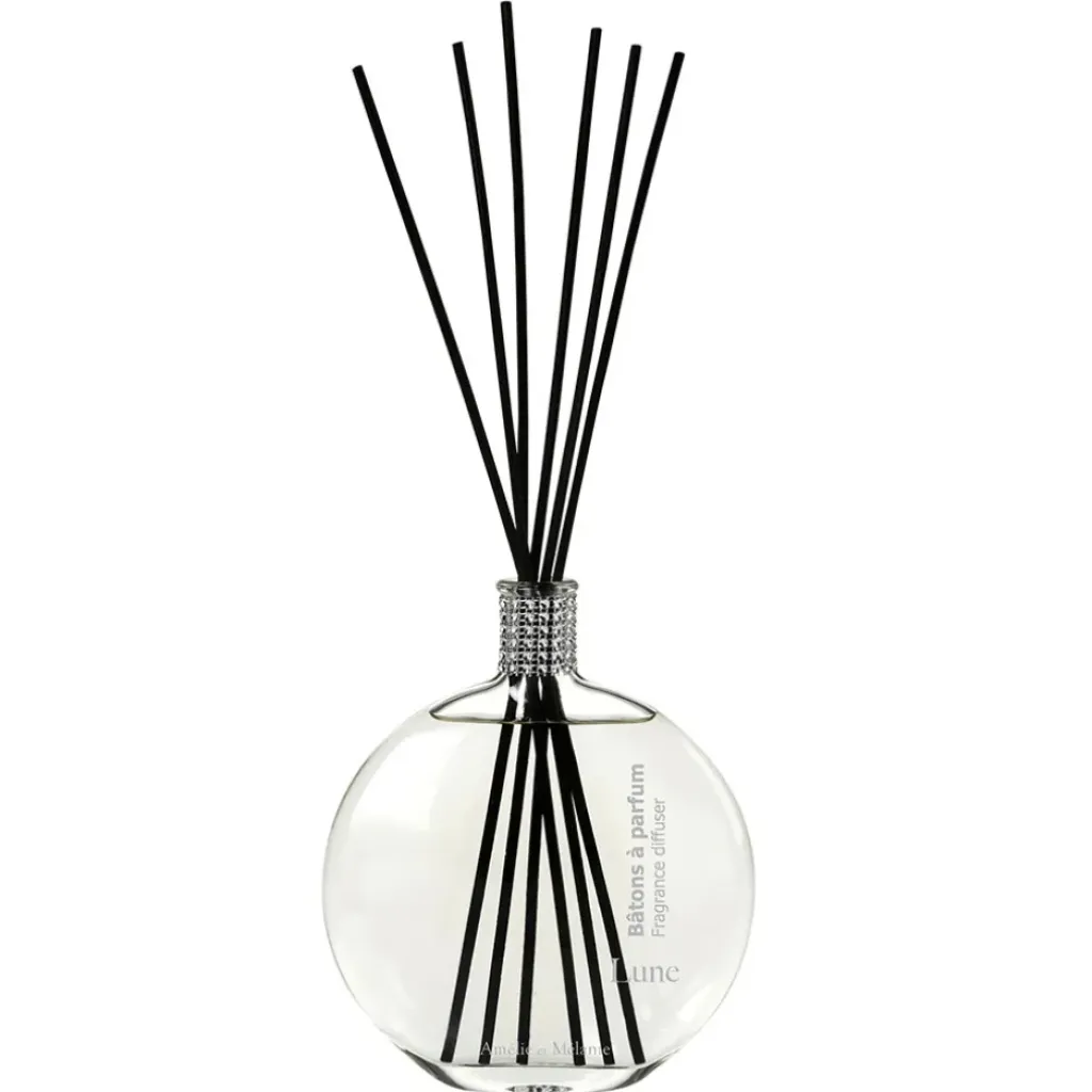 Fabrique de Styles Bâtons à parfum coquelicot, pivoine, musc 500ml - Lune* Bouquets Parfumés