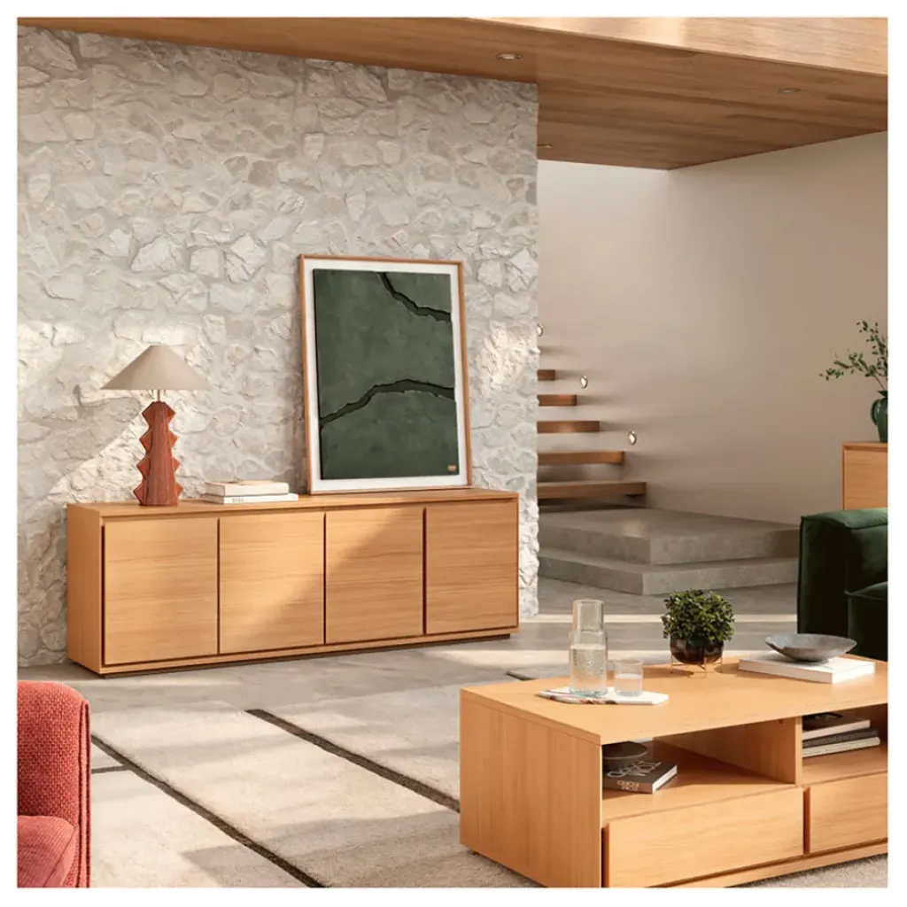 Fabrique de Styles Buffet 4 portes en chêne - Hazo* Buffets Et Vitrines