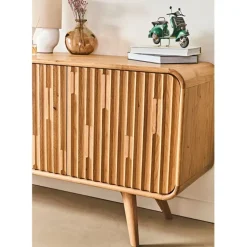Fabrique de Styles Buffet 3 portes en chêne naturel L165cm - Sublime* Buffets Et Vitrines