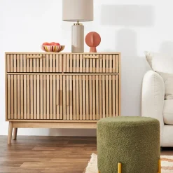 Fabrique de Styles Buffet en bois naturel h80cm - Kara* Buffets Et Vitrines