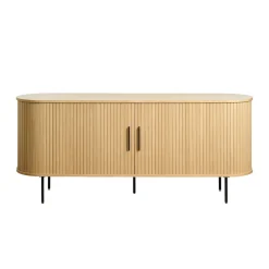 Fabrique de Styles Buffet en placage chêne 180x45cm - Nola* Buffets Et Vitrines